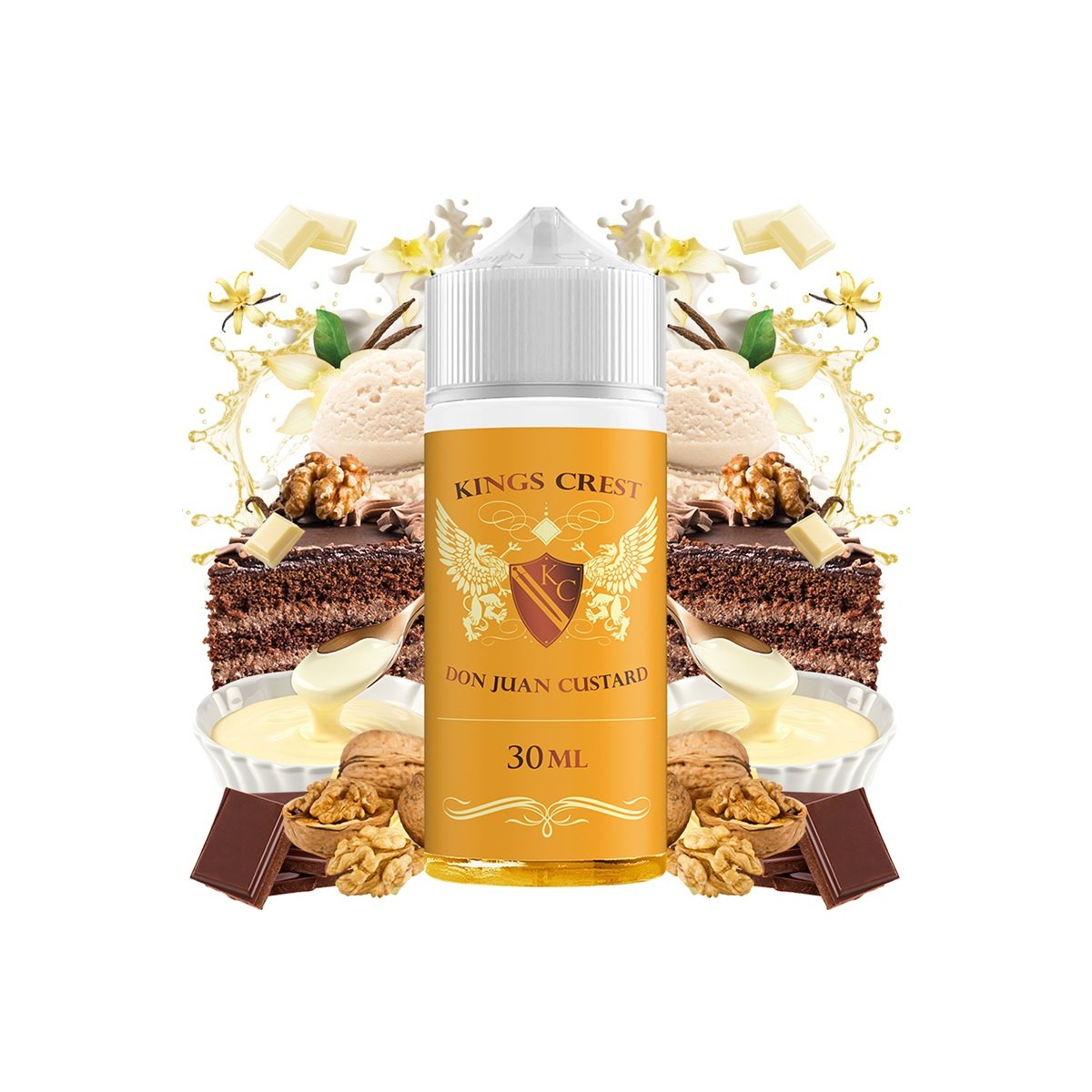 Aroma Don Juan custard 30ml (Longfill) - Kings Crest Aroma Don Juan custard 30ml (Longfill) - Kings Crest