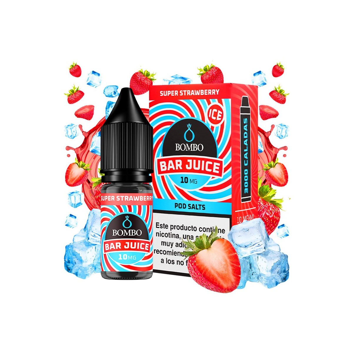 Super Strawberry Ice Sales 10ml - Bar Juice Super Strawberry Ice Sales 10ml - Bar Juice