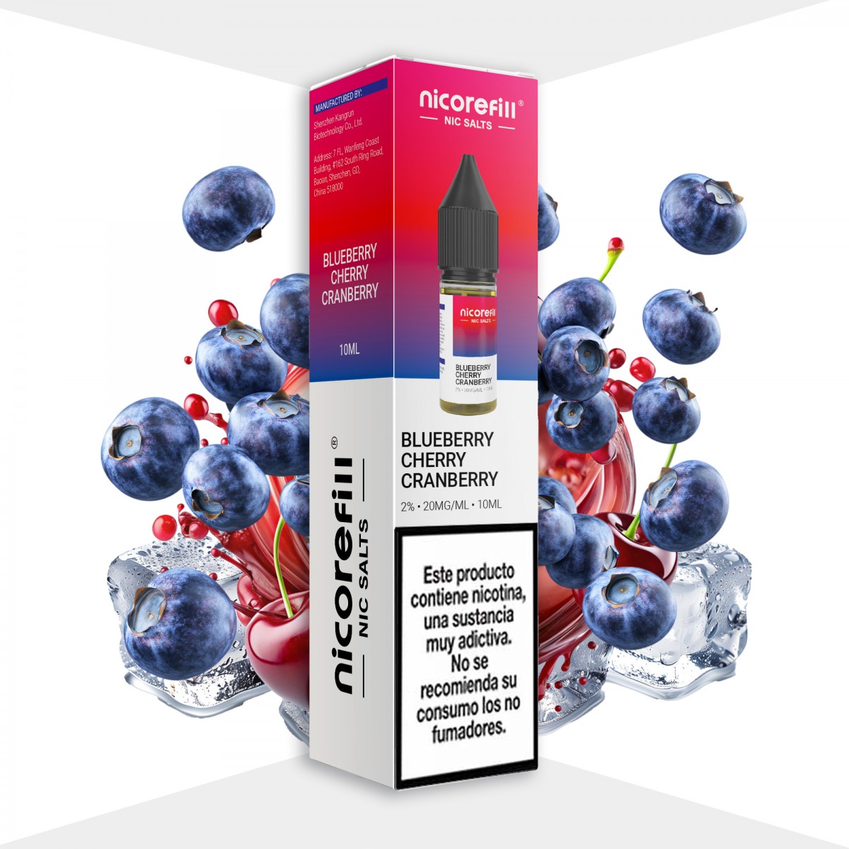 Blueberry Cherry Cranberry Sales 10ml - Nicorefill Blueberry Cherry Cranberry Sales 10ml - Nicorefill