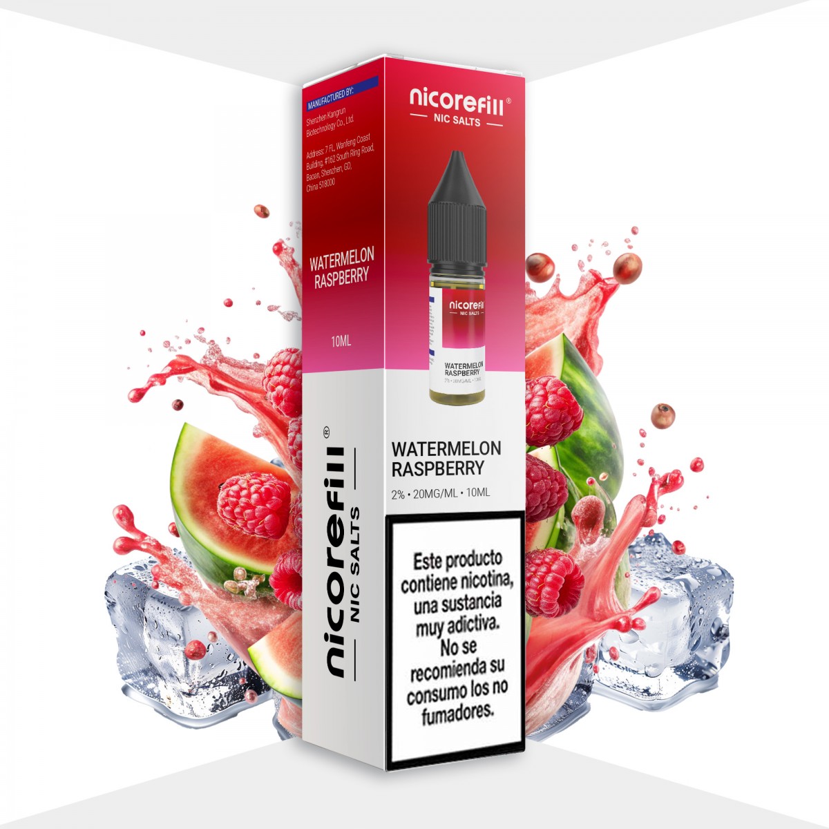 Watermelon Raspberry Sales 10ml - Nicorefill