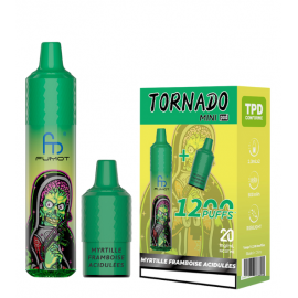 Arándano Frambuesa 1200 Puff - Tornado Mini