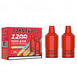 Fresa Sandía 2 pods 1200 Puff - Tornado Mini