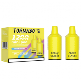 Melocotón Ice 2 pods 1200 Puff - Tornado Mini