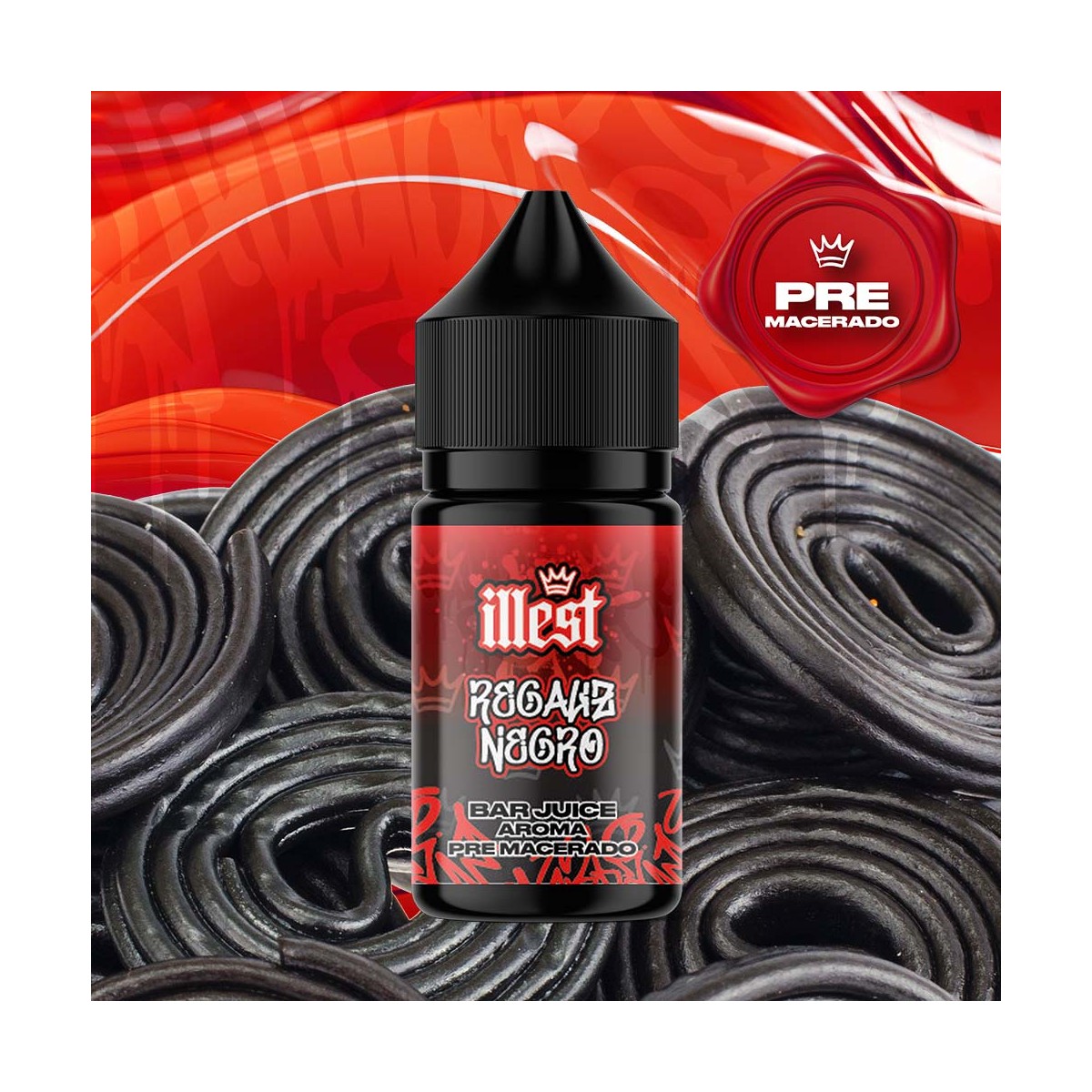 Aroma Regaliz Negro 15ml (Longfill) - Illest Aroma Regaliz Negro 15ml (Longfill) - Illest