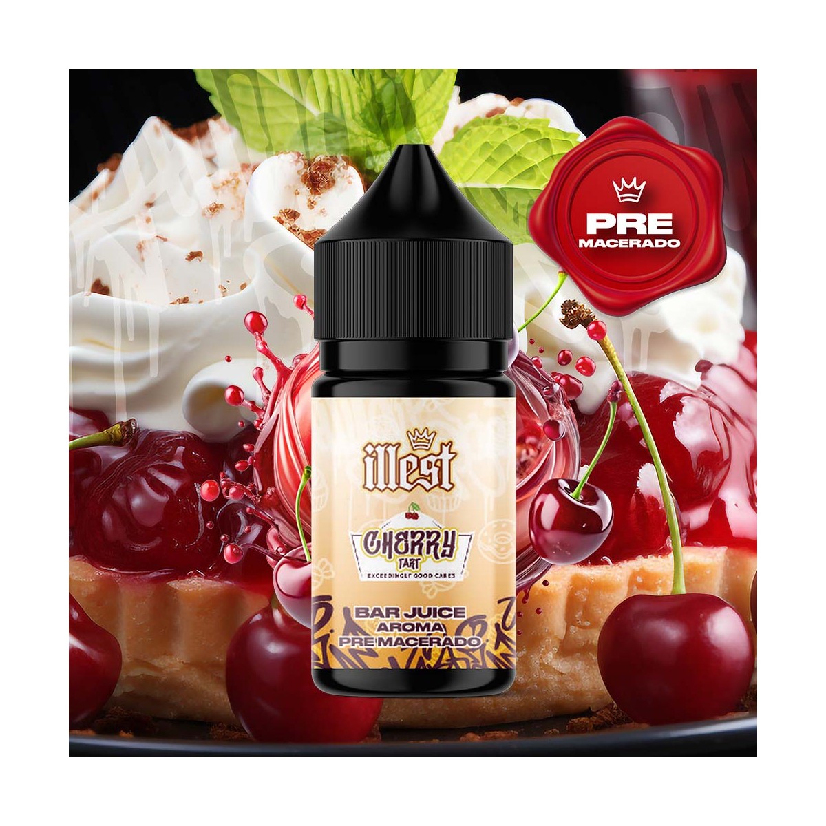 Aroma Tarta de Cereza 5ml (Longfill) - Illest