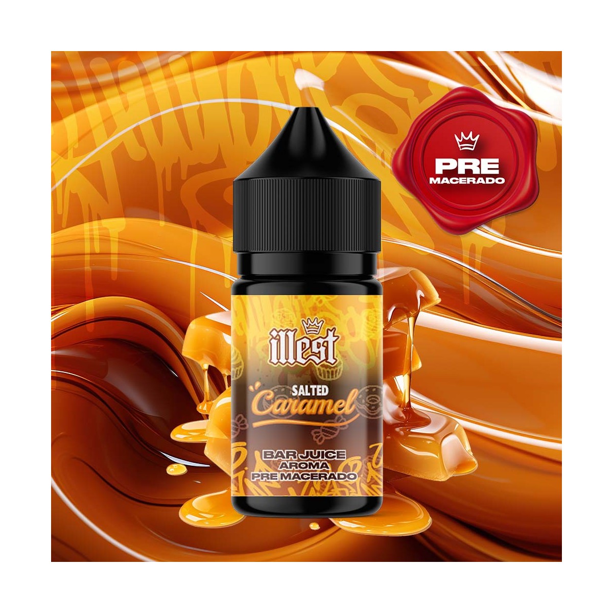 Aroma Caramelo Salado 5ml (Longfill) - Illest