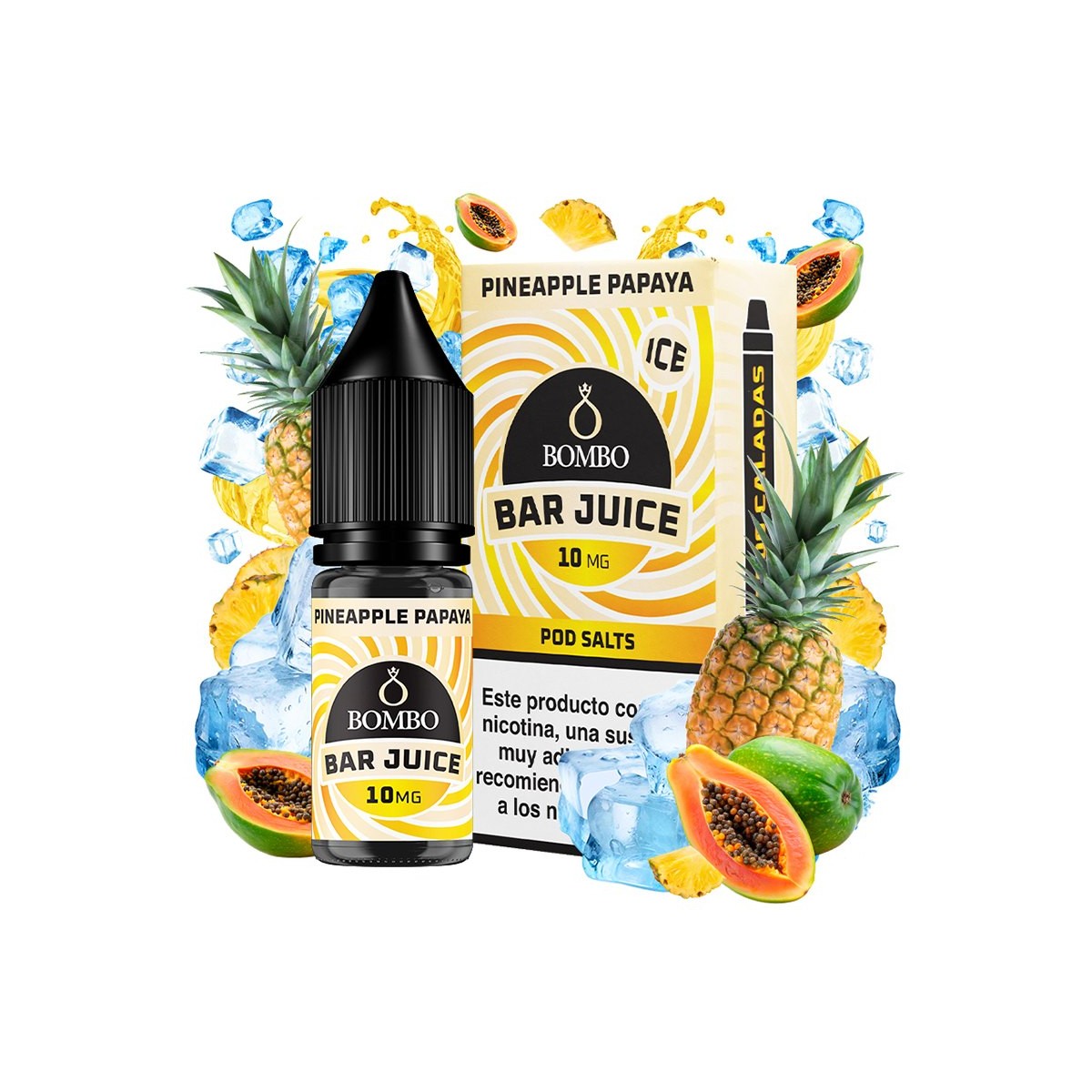 Pineapple Papaya Ice Sales 10ml - Bar Juice Pineapple Papaya Ice Sales 10ml - Bar Juice