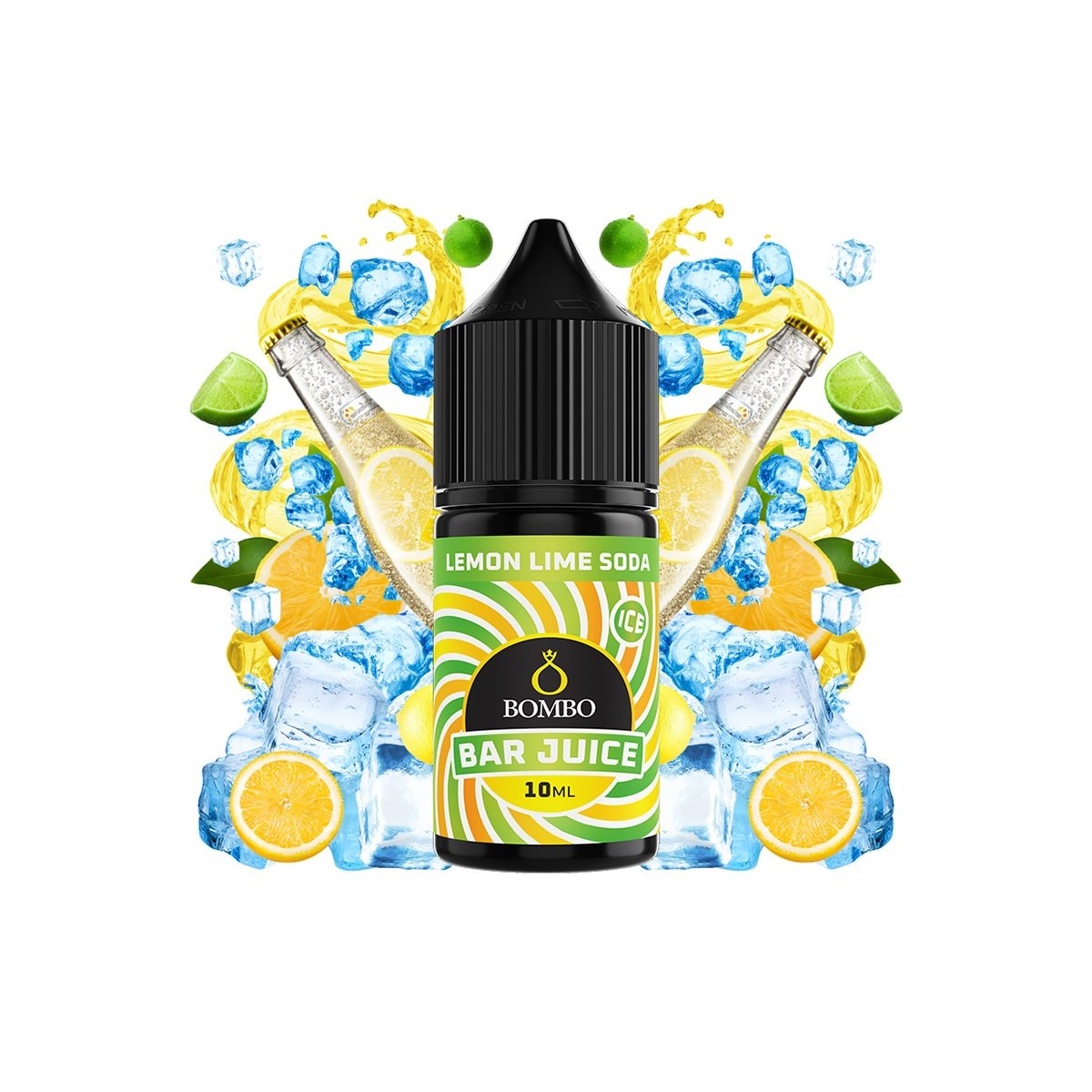 Aroma Lemon Lime Soda Ice 10ml (Longfill) - Bar Juice