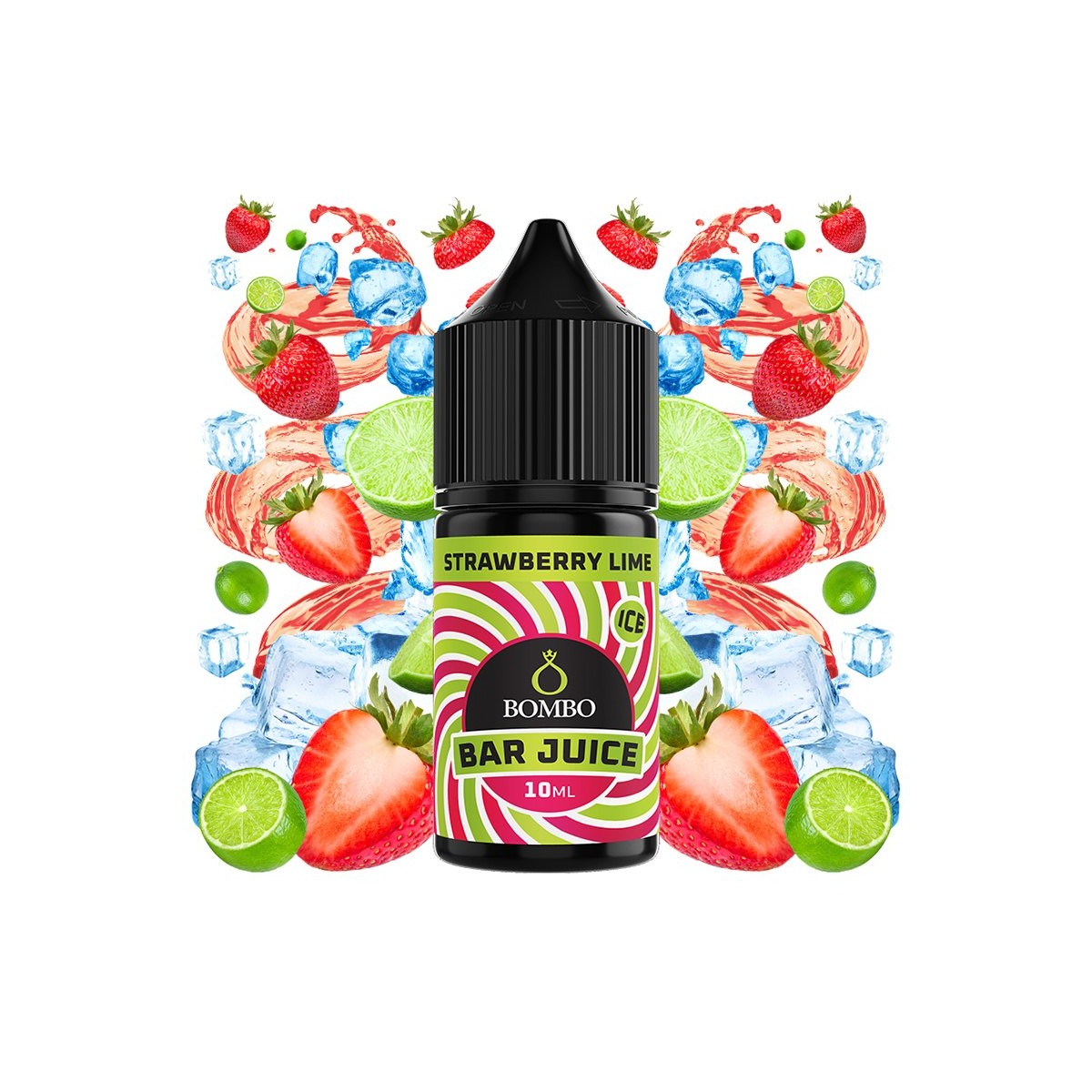 Aroma Strawberry Lime 10ml (Longfill) - Bar Juice
