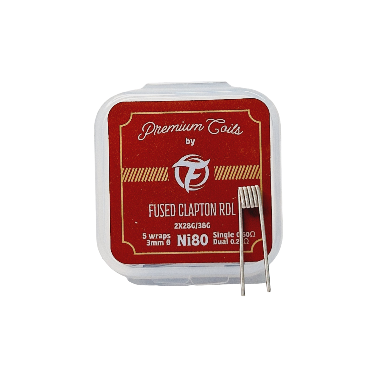Pack 10 Coils Fused Clapton Ni80 – Fumytech Pack 10 Coils Fused Clapton Ni80 – Fumytech