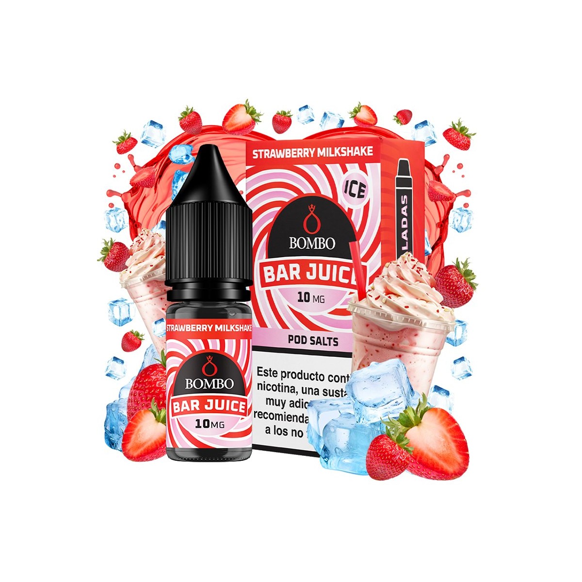 Strawberry Milkshake Sales 10ml - Bar Juice