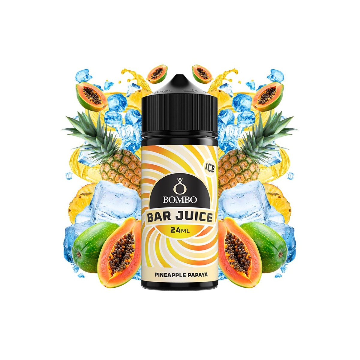 Aroma Pineapple Papaya Ice 24ml (Longfill) - Bar Juice