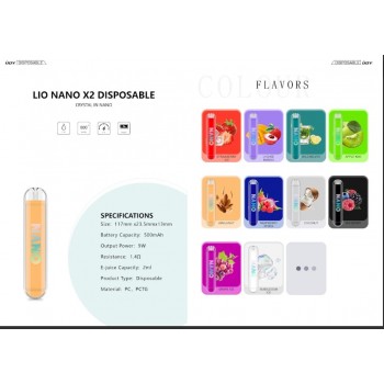 Darkberry Aloe Lio Nano X2 800 Puff Desechable - Lio