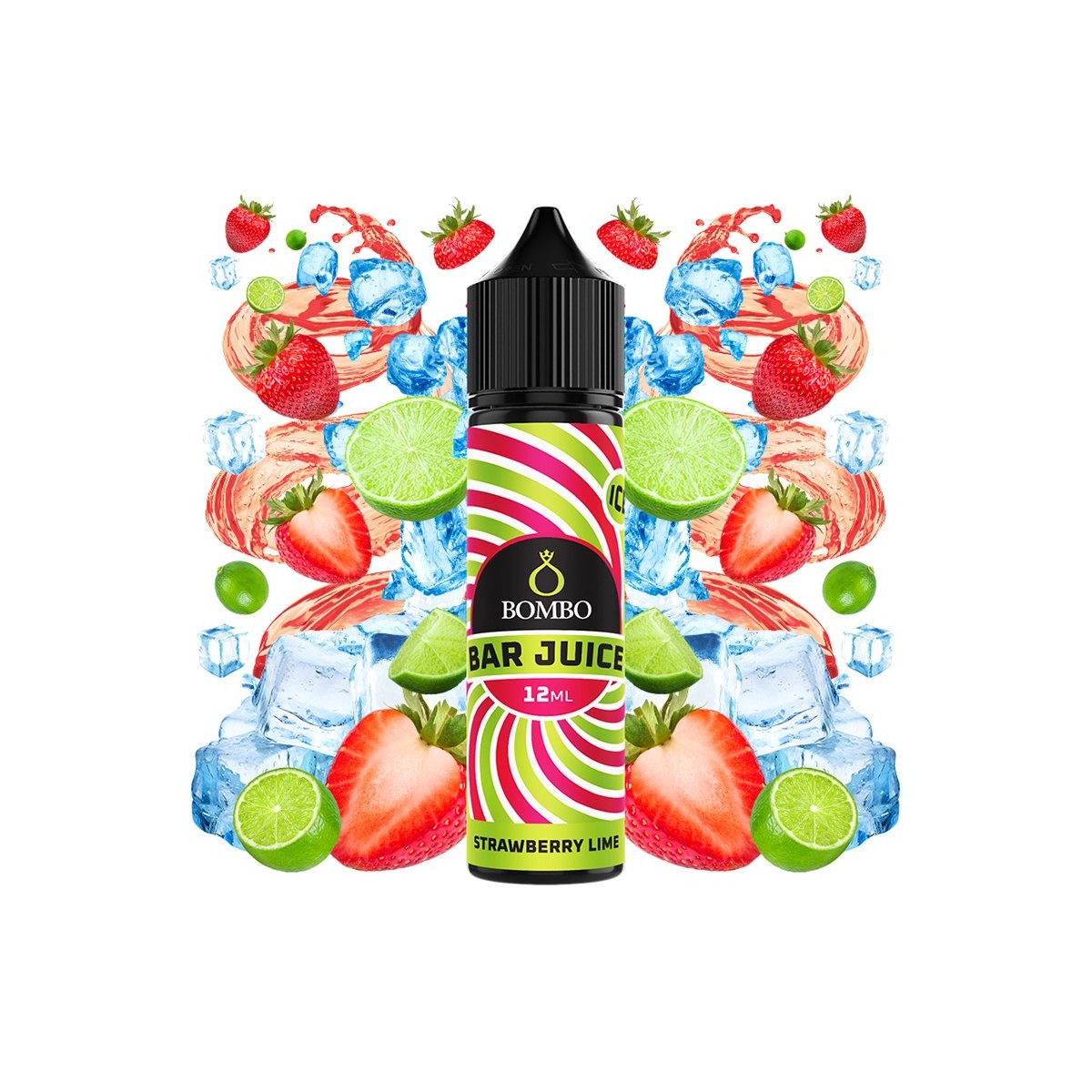 Aroma Strawberry Lime 12ml (Longfill) - Bar Juice