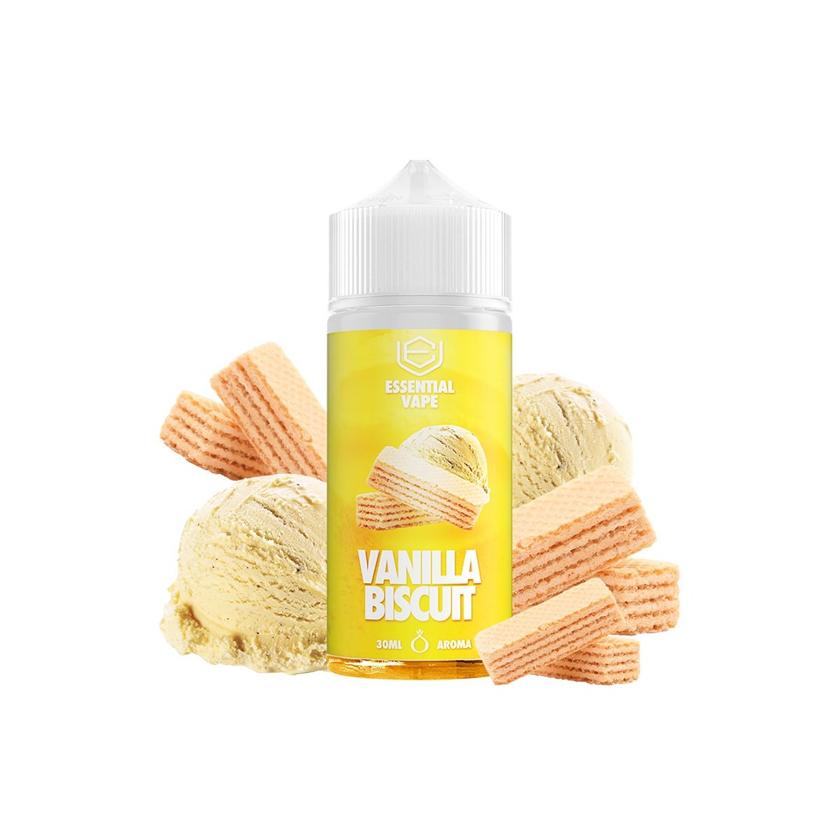 Aroma Vanilla Biscuit 30ml (Longfill) - Bombo