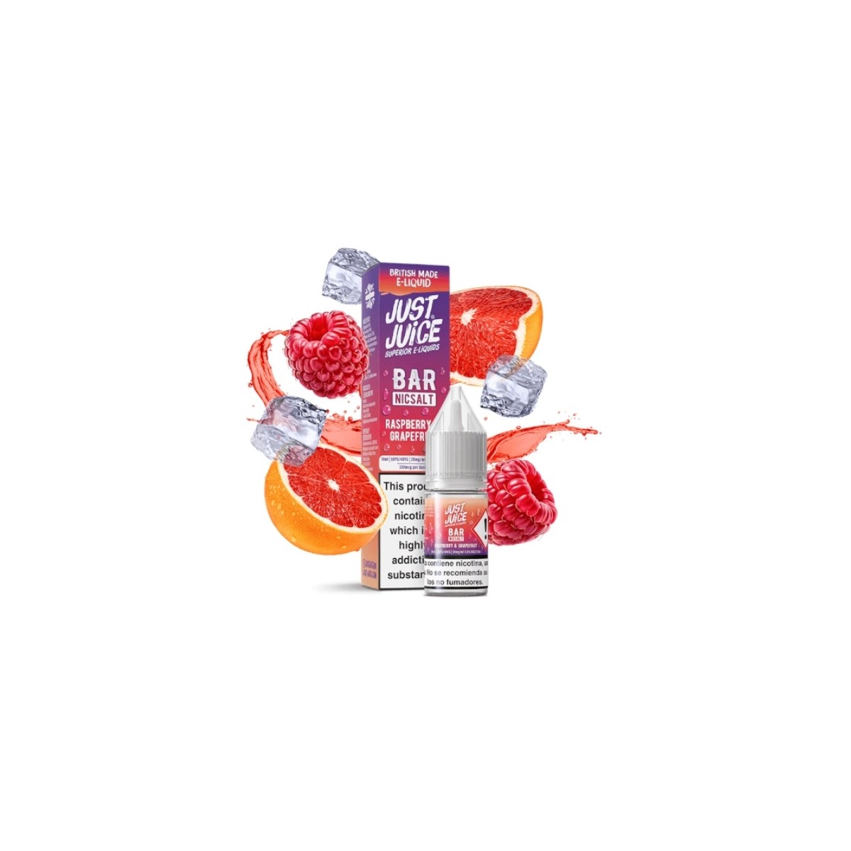 Raspberry Grapefruit Bar Sales 10ml - Just Juice
