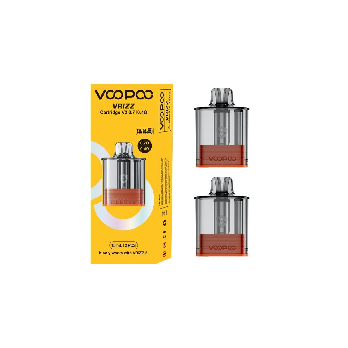 Pod Resistencia Vrizz Dual Mesh - Voopoo