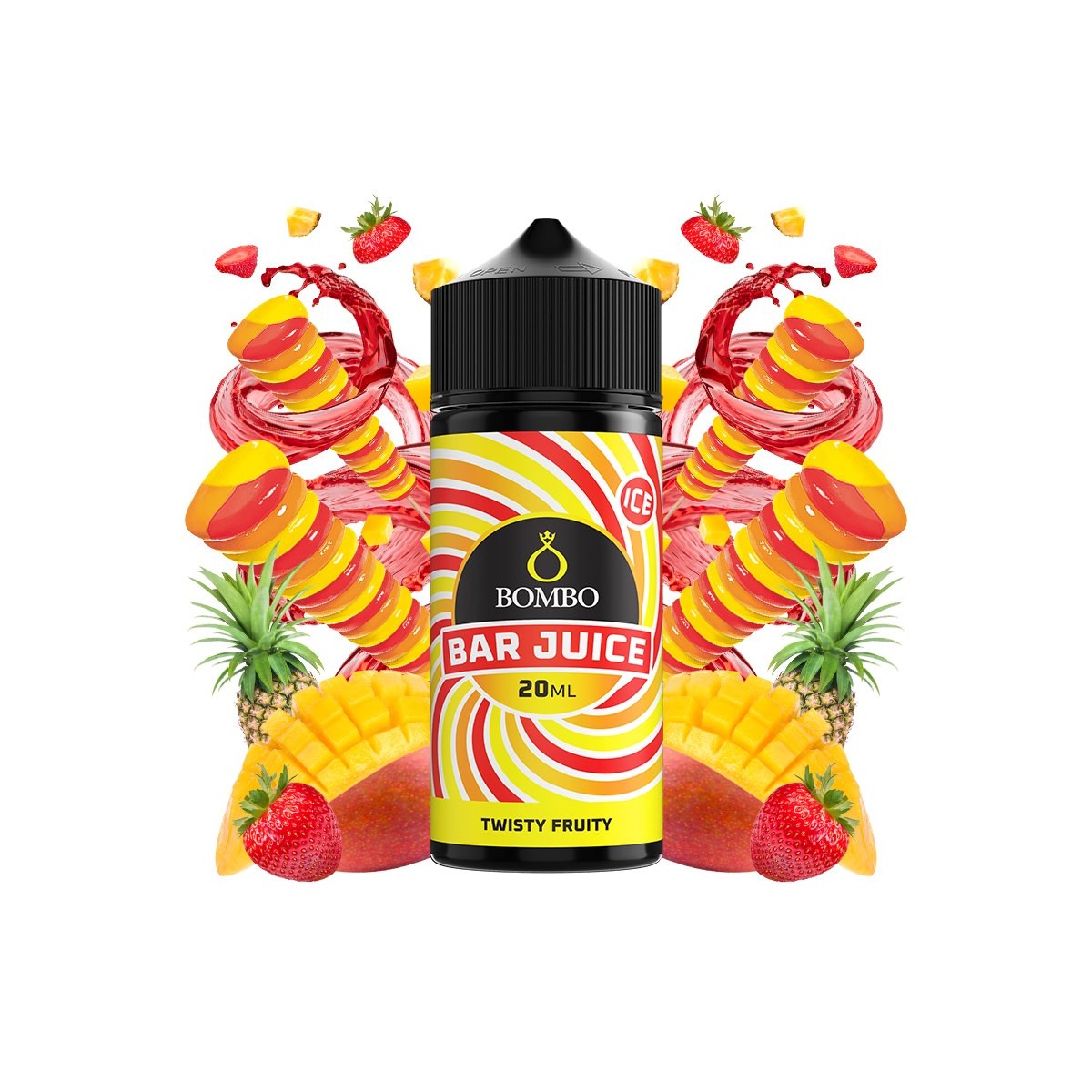 Aroma Twisty Fruity 20ml (Longfill) - Bar Juice