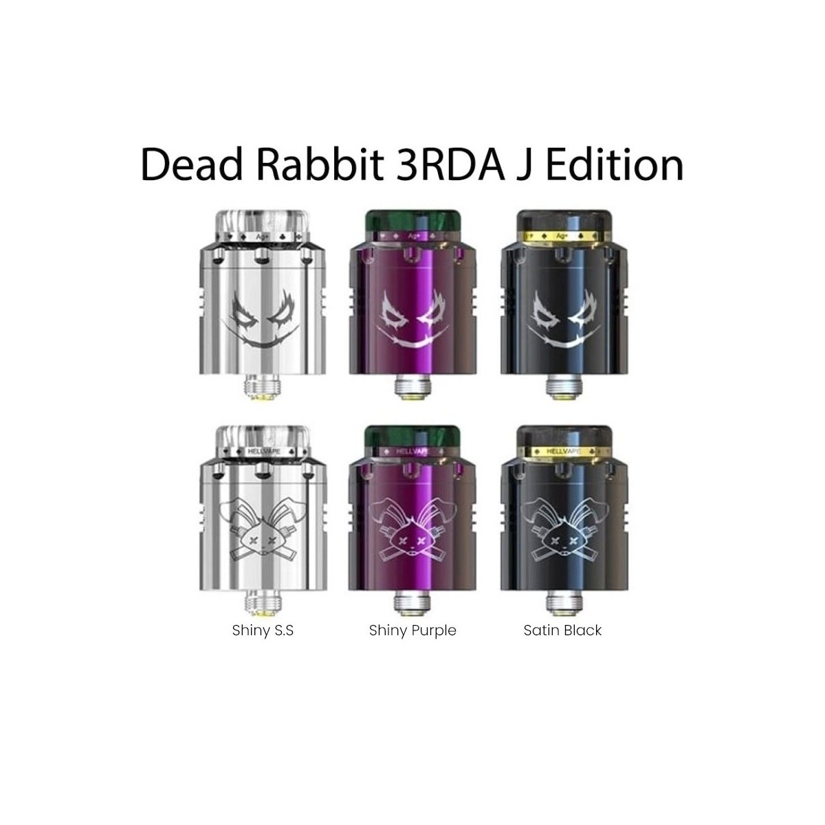 Dead Rabbit 3 Joker RDA Dual Coil - Hellvape