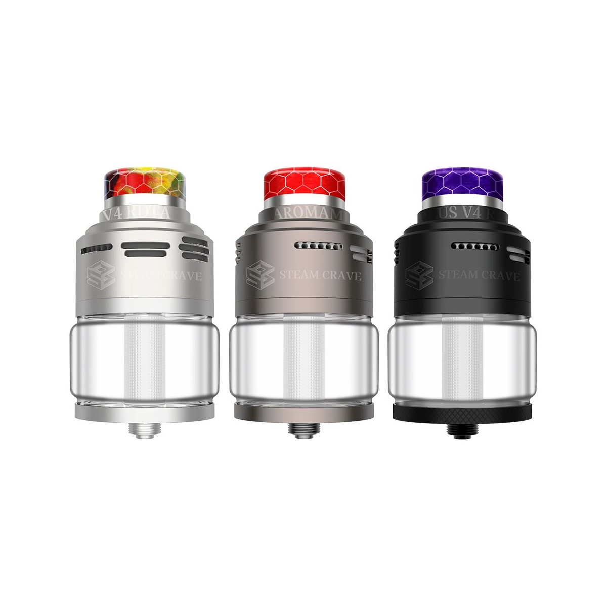 Plus V4 RDTA Dual Coil - Steam Crave