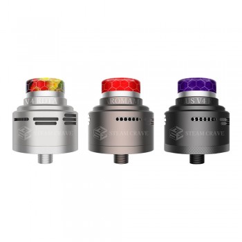 Plus V4 RDTA Dual Coil - Steam Crave