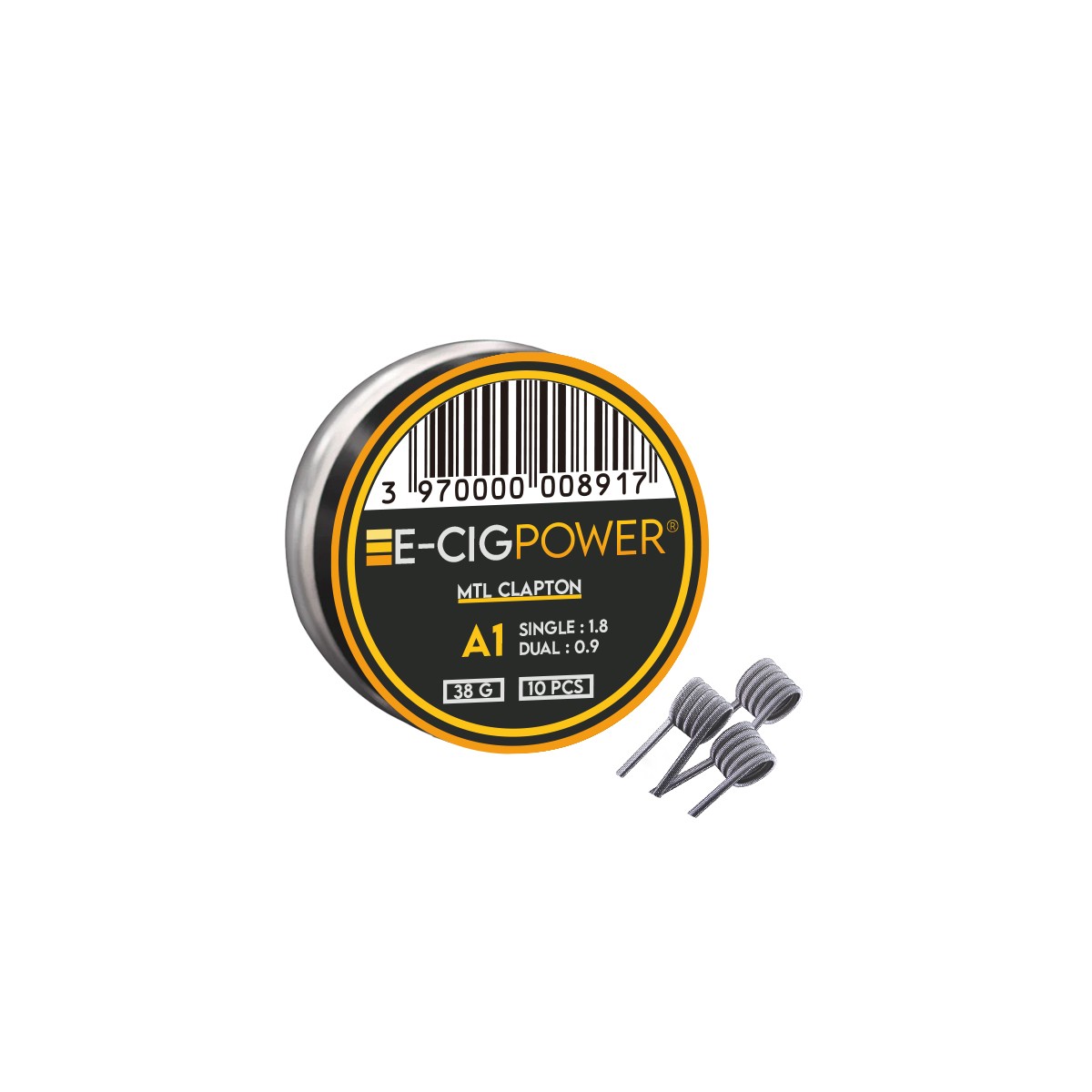 Pack 10 Resistencias MTL Clapton - Ecig Power