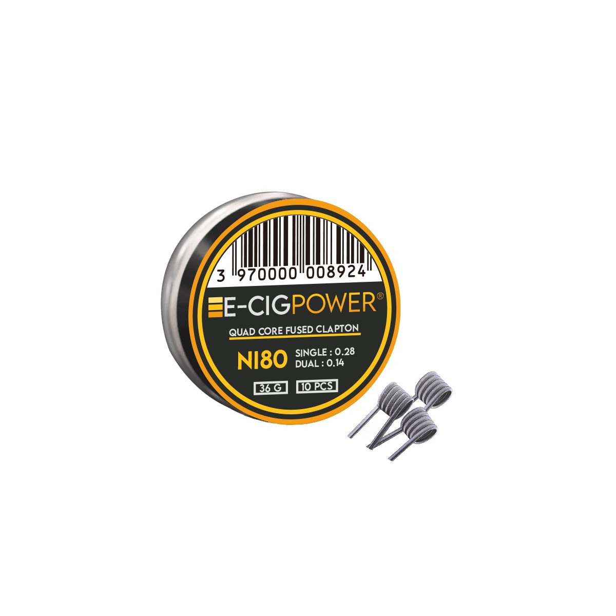 Pack 10 Resistencias Quad Core - Ecig Power