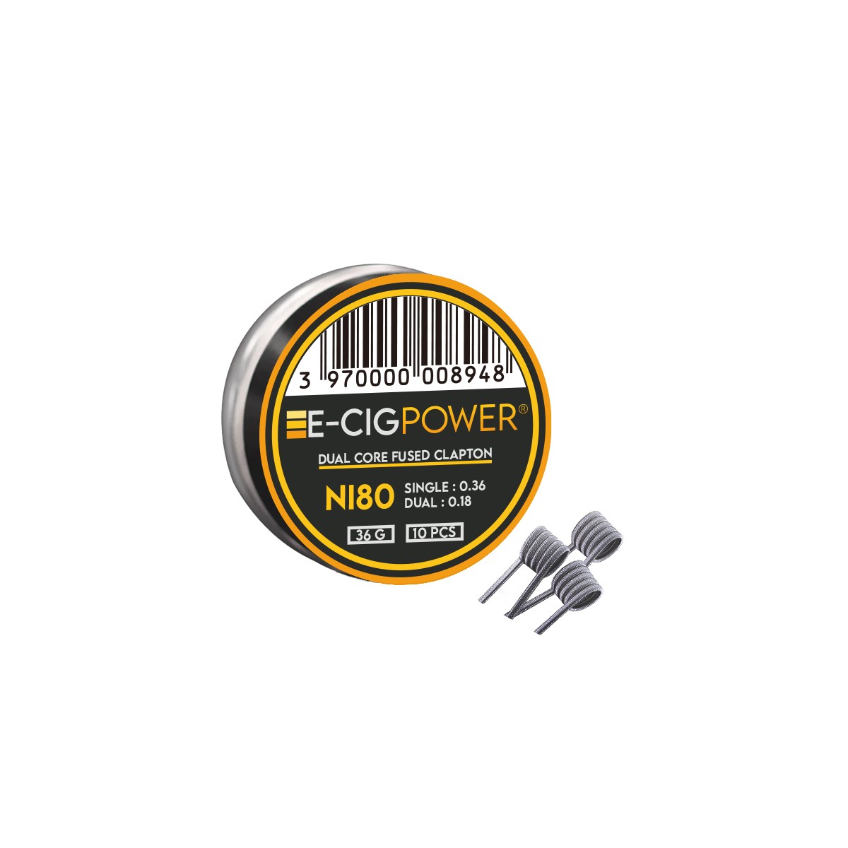 Pack 10 Resistencias Dual Core - Ecig Power