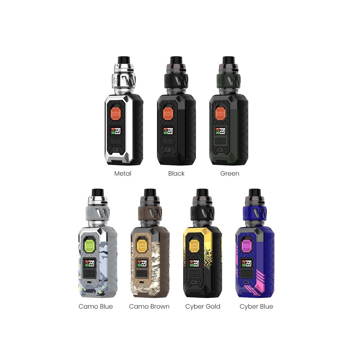 Armour S Kit 100W con Itank T - Vaporesso