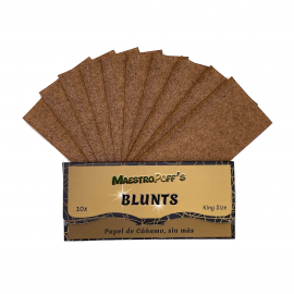 Papel Blunt Cáñamo 10 unidades - Maestro Puff