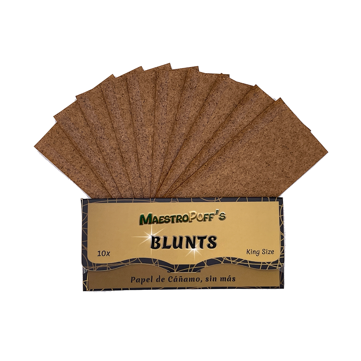 Papel Blunt Cáñamo 10 unidades - Maestro Puff
