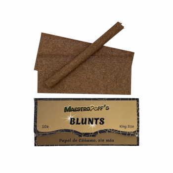 Papel Blunt Cáñamo 10 unidades - Maestro Puff