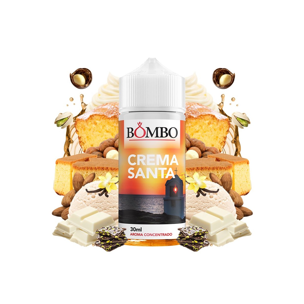 Aroma Crema Santa 30ml (Longfill) - Bombo