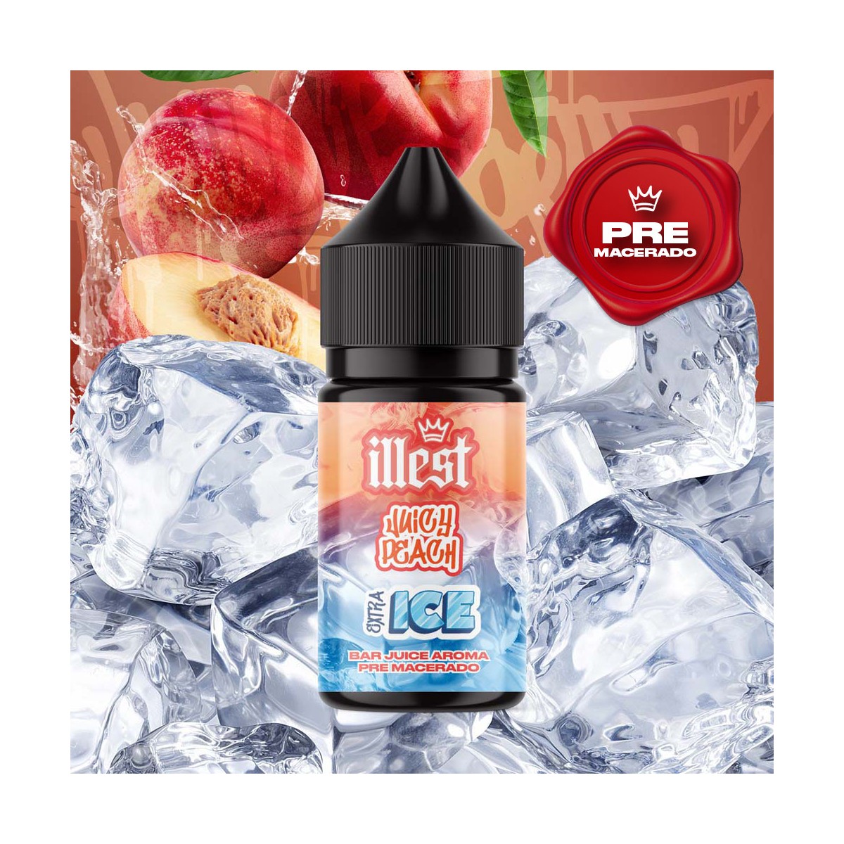 Aroma Melocotón 5ml XTRA ICE (Longfill) - Illest