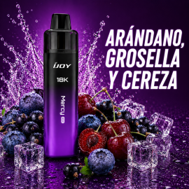 Mercy Pro Pod 18K Puff Arándano Grosella Cereza - Ijoy