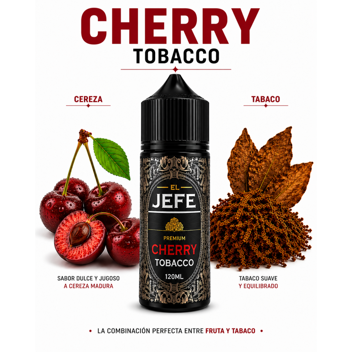 Aroma Cherry Tobacco 20ml (Longfill) - El Jefe