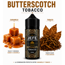 Aroma Butterscotch Tobacco 20ml (Longfill) - El Jefe