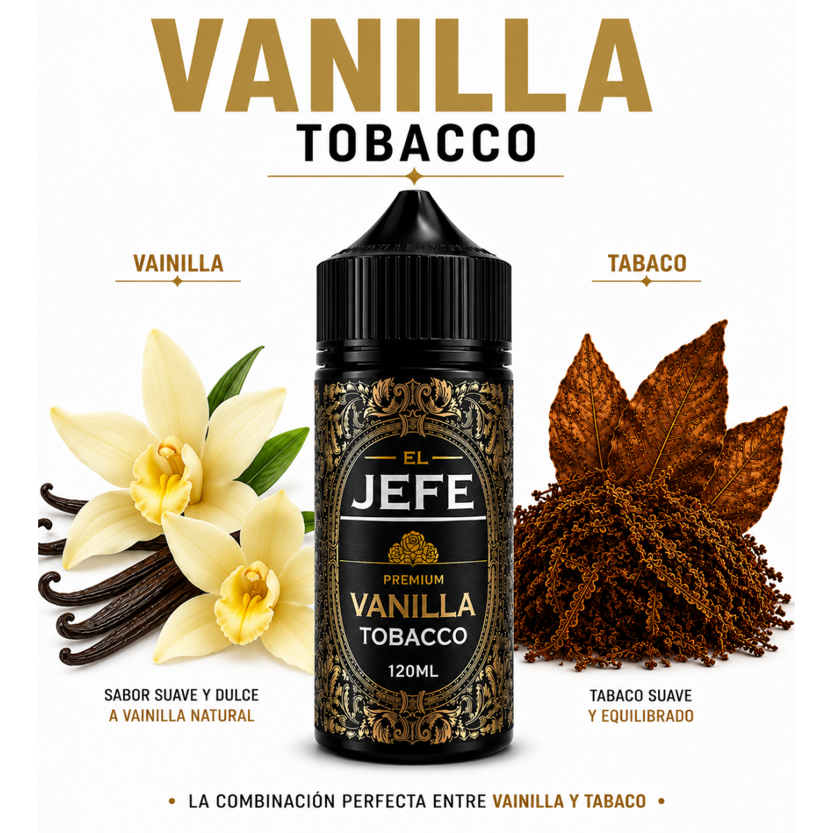 Aroma Vanilla Tobacco 20ml (Longfill) - El Jefe