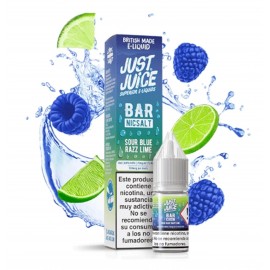 Blue Sour Razz Lime Bar Sales 10ml - Just Juice