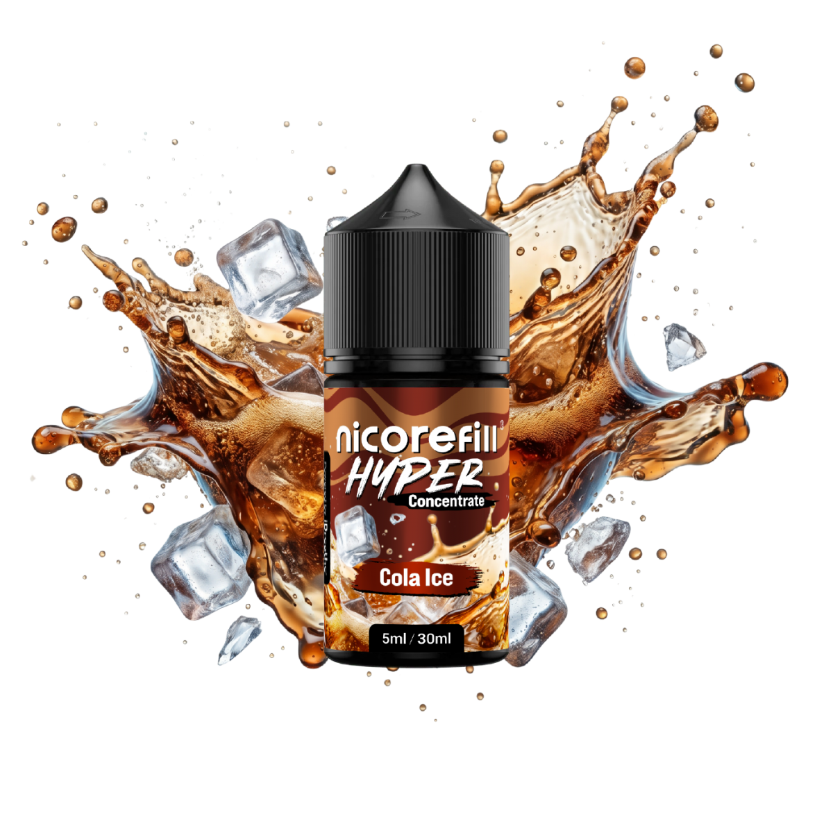 Aroma Cola Ice Hyper 5ml (Longfill) - Nicorefill