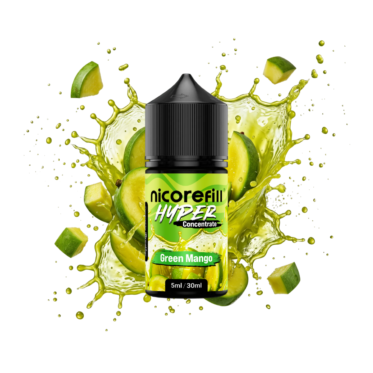 Aroma Green Mango Hyper 5ml (Longfill) - Nicorefill