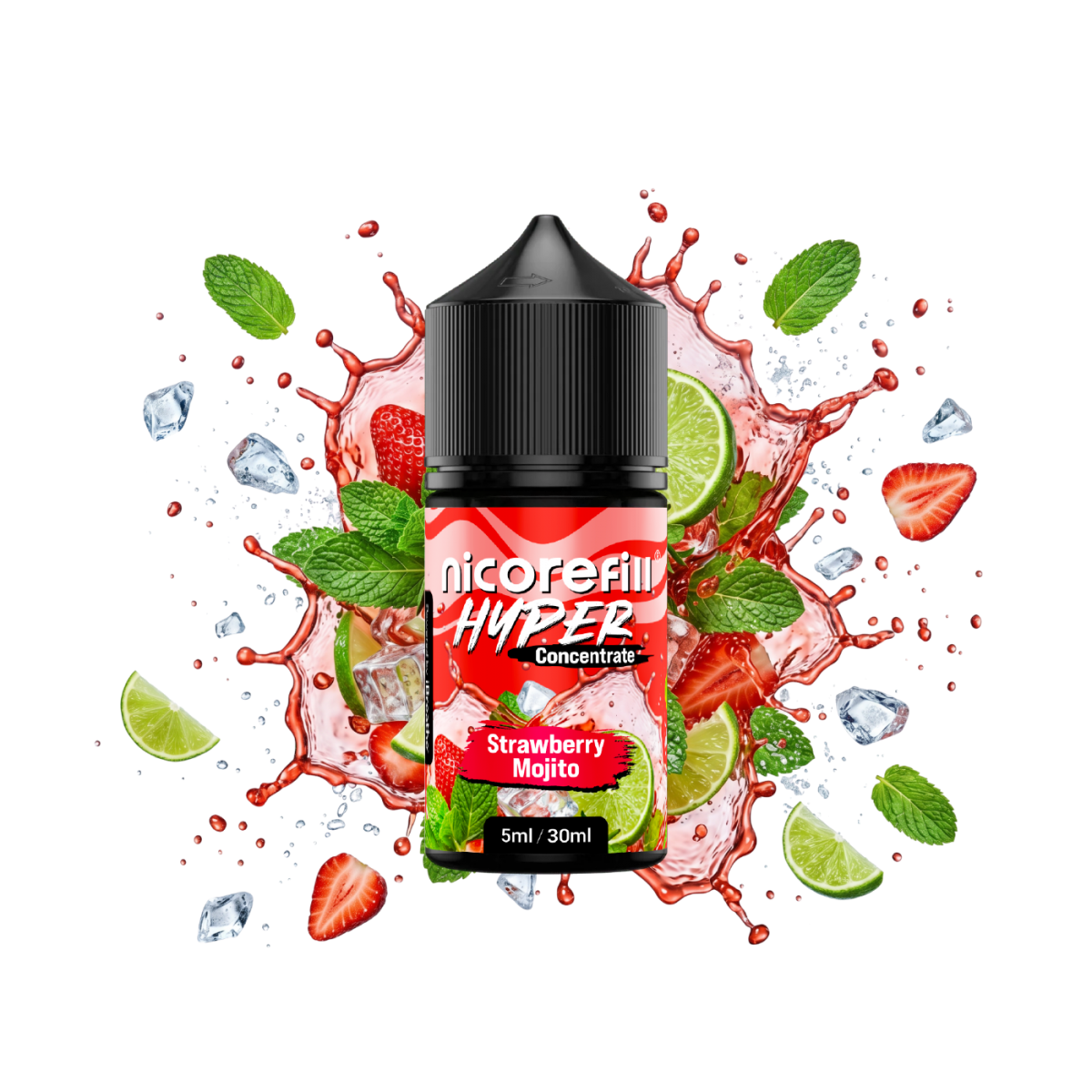 Aroma Strawberry Mojito Hyper 5ml (Longfill) - Nicorefill