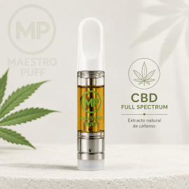 Cartucho 510 Dahgá Mango CBD - Maestro Puff