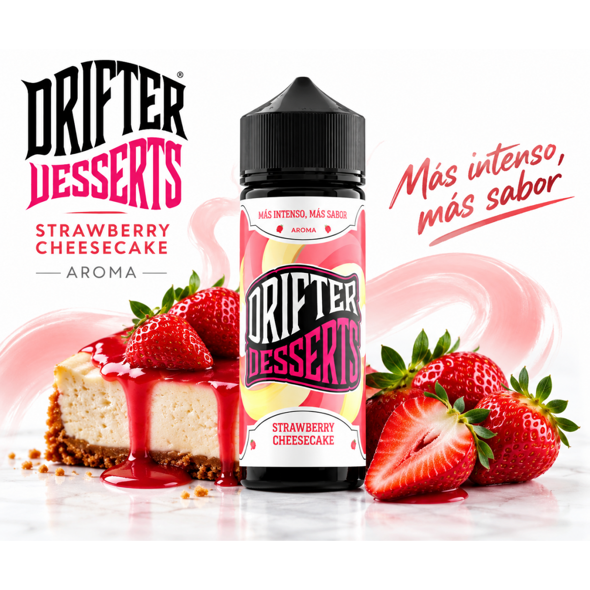 Aroma Strawberry Cheesecake 20ml (Longfill) - Drifter