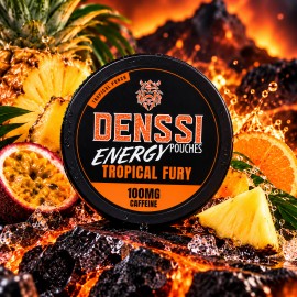 Tropical Fury Pouches Cafeína 100mg - Denssi