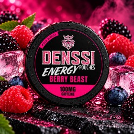 Berry Beast Pouches Cafeína 100mg - Denssi