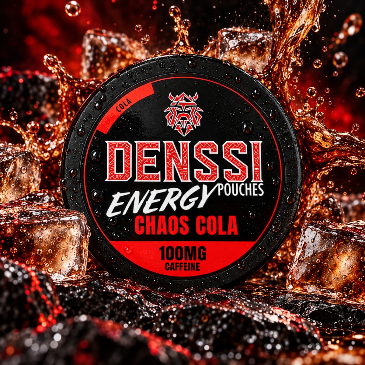 Chaos Cola Pouches Cafeína 100mg - Denssi