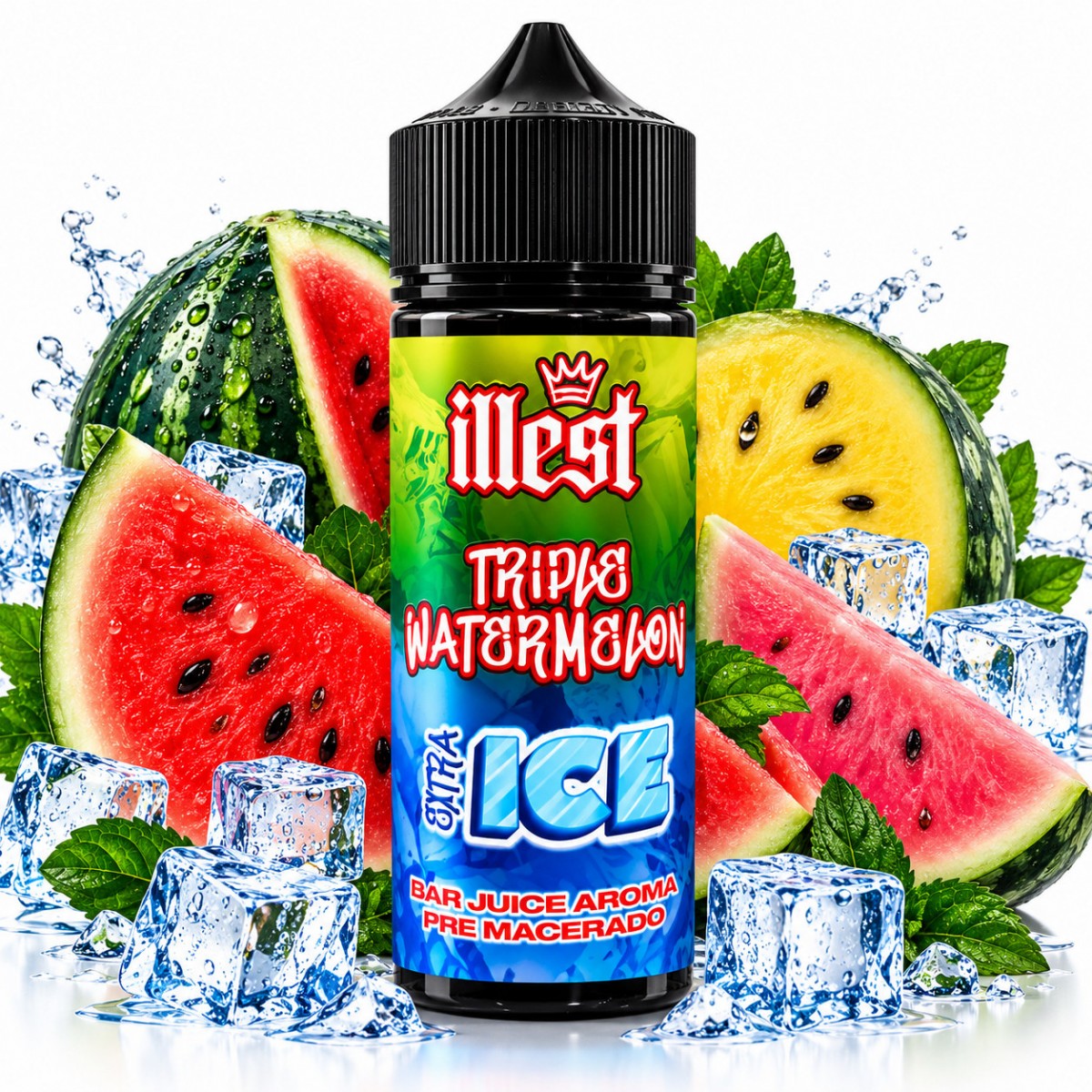 Aroma Triple Sandía 20ml XTRA ICE (Longfill) - Illest