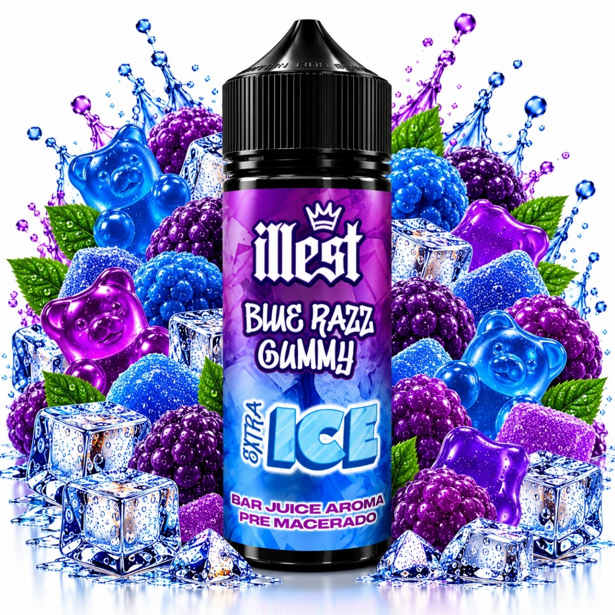 Aroma Gominola de Frambuesa 20ml XTRA ICE (Longfill) - Illest