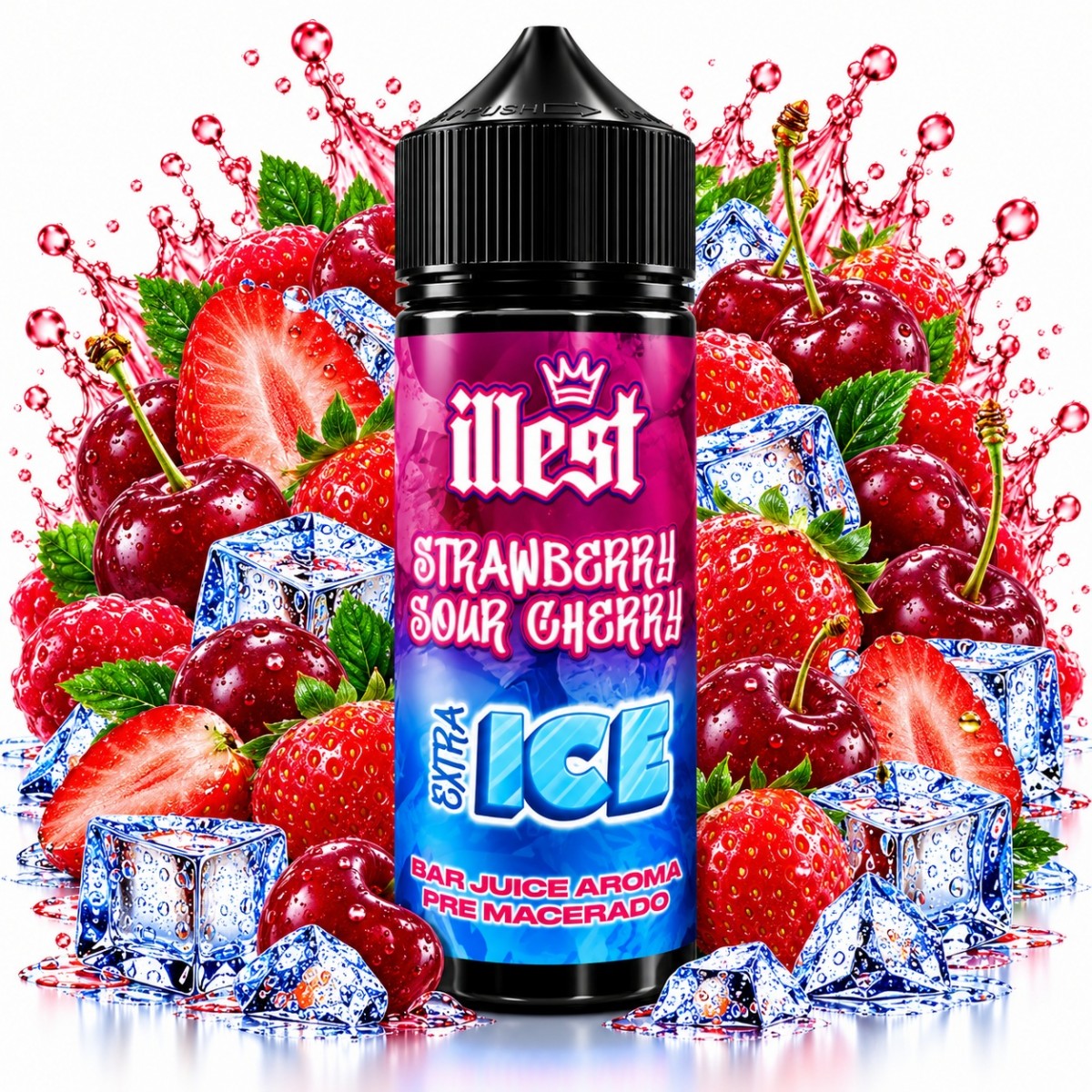Aroma Fresa Cereza 20ml XTRA ICE (Longfill) - Illest